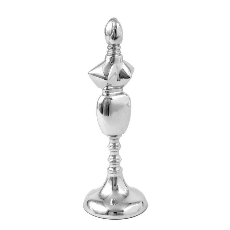 STOJAK NA BIŻUTERIĘ MAŁA STATUETKA WYMIARY:WYSOKOŚĆ H-25CMŚREDNICA PODSTAWY D-8,5CM