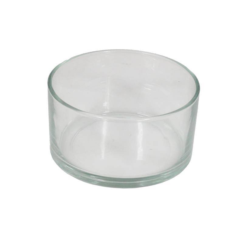 PRZEZROCZYSTY CYLINDER O WYSOKOŚCI 8 CM I ŚREDNICY14,8 CM